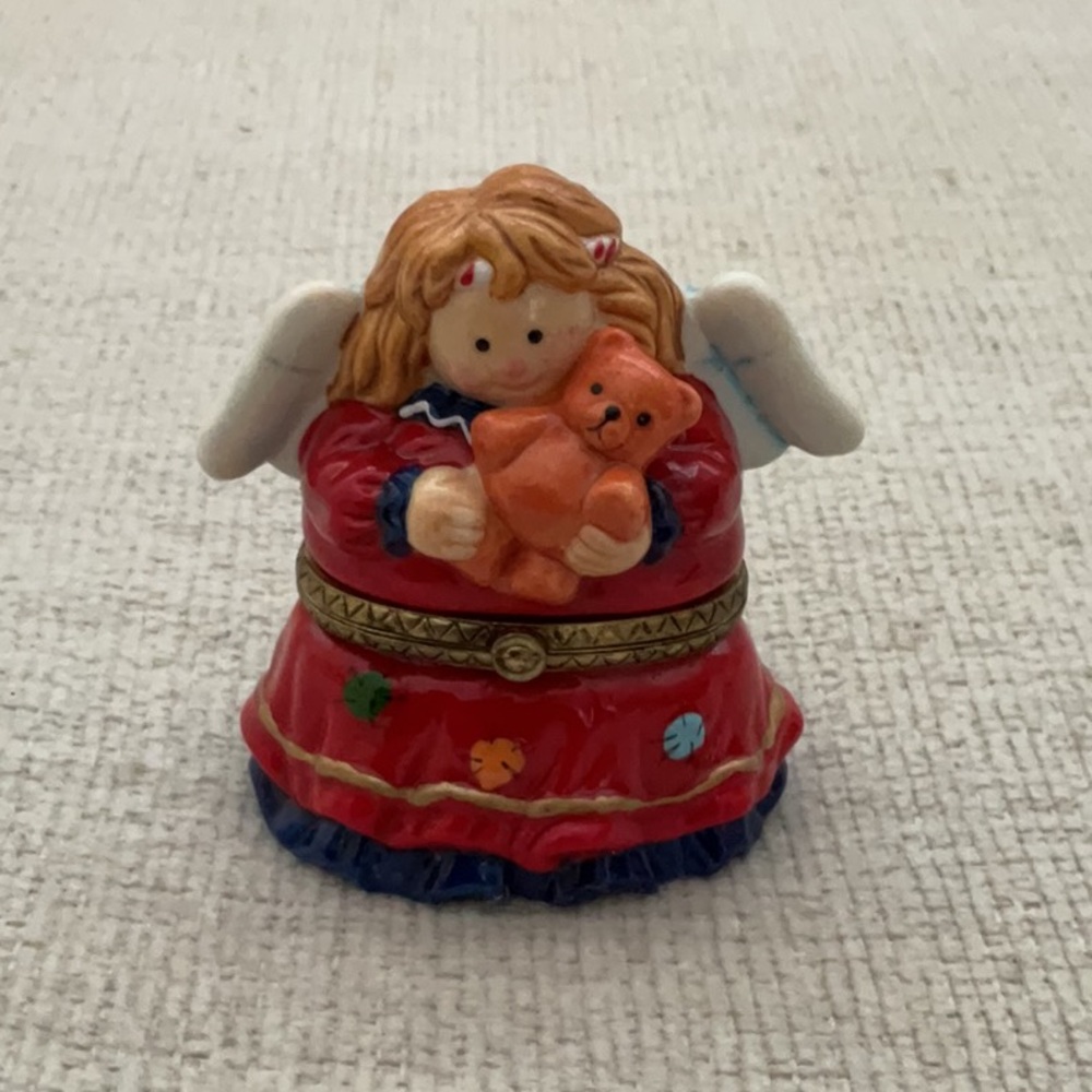 Christmas Angel Decorative Box